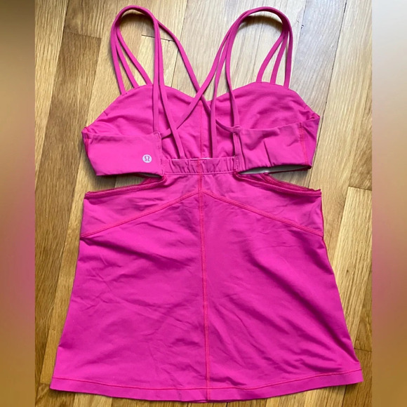 Lululemon Exquisite Tank II in Jeweled Magenta Size 6 - Picture 6 of 11